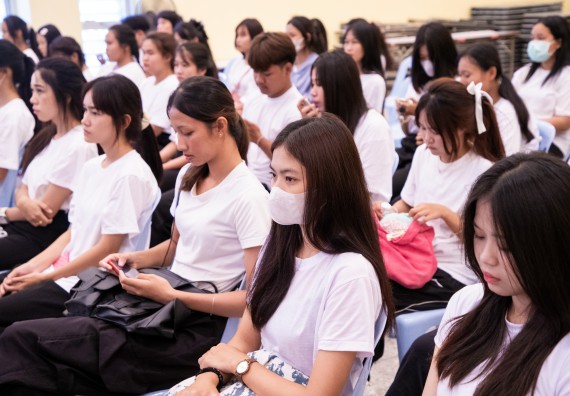 ภาพกิจกรรม  คณะวิทยาศาสตร์และเทคโนโลยี มหาวิทยาลัยราชภัฏกำแพงเพชร จัดกิจกรรมปฐมนิเทศนักศึกษาใหม่ ปีการศึกษา 2567