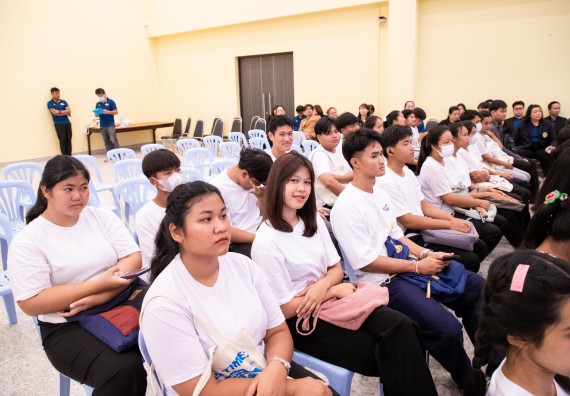 ภาพกิจกรรม  คณะวิทยาศาสตร์และเทคโนโลยี มหาวิทยาลัยราชภัฏกำแพงเพชร จัดกิจกรรมปฐมนิเทศนักศึกษาใหม่ ปีการศึกษา 2567