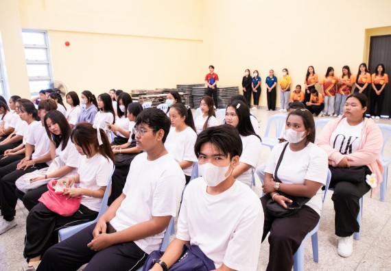 ภาพกิจกรรม  คณะวิทยาศาสตร์และเทคโนโลยี มหาวิทยาลัยราชภัฏกำแพงเพชร จัดกิจกรรมปฐมนิเทศนักศึกษาใหม่ ปีการศึกษา 2567