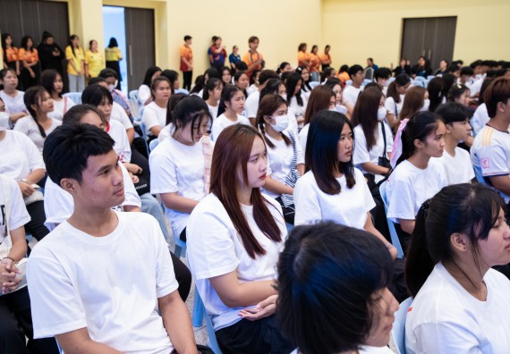 ภาพกิจกรรม  คณะวิทยาศาสตร์และเทคโนโลยี มหาวิทยาลัยราชภัฏกำแพงเพชร จัดกิจกรรมปฐมนิเทศนักศึกษาใหม่ ปีการศึกษา 2567