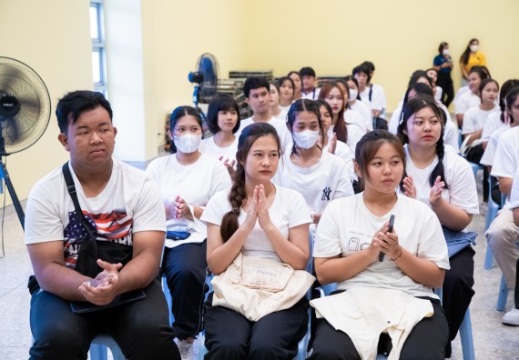 ภาพกิจกรรม  คณะวิทยาศาสตร์และเทคโนโลยี มหาวิทยาลัยราชภัฏกำแพงเพชร จัดกิจกรรมปฐมนิเทศนักศึกษาใหม่ ปีการศึกษา 2567