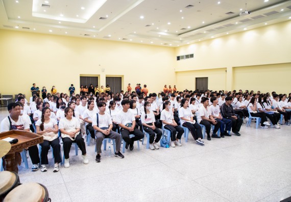 ภาพกิจกรรม  คณะวิทยาศาสตร์และเทคโนโลยี มหาวิทยาลัยราชภัฏกำแพงเพชร จัดกิจกรรมปฐมนิเทศนักศึกษาใหม่ ปีการศึกษา 2567