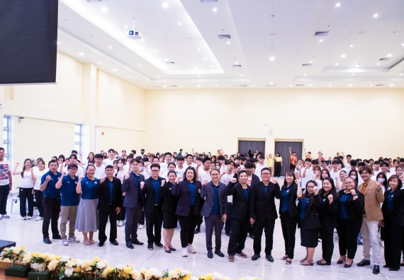 ภาพกิจกรรม  คณะวิทยาศาสตร์และเทคโนโลยี มหาวิทยาลัยราชภัฏกำแพงเพชร จัดกิจกรรมปฐมนิเทศนักศึกษาใหม่ ปีการศึกษา 2567