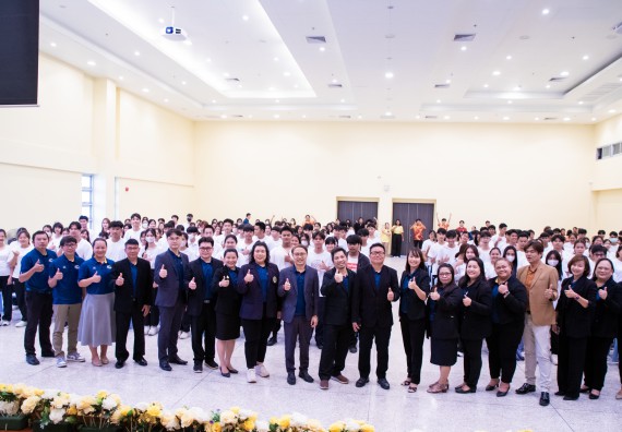 ภาพกิจกรรม  คณะวิทยาศาสตร์และเทคโนโลยี มหาวิทยาลัยราชภัฏกำแพงเพชร จัดกิจกรรมปฐมนิเทศนักศึกษาใหม่ ปีการศึกษา 2567