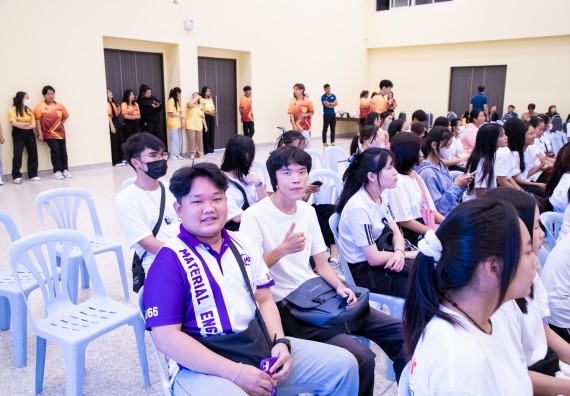 ภาพกิจกรรม  คณะวิทยาศาสตร์และเทคโนโลยี มหาวิทยาลัยราชภัฏกำแพงเพชร จัดกิจกรรมปฐมนิเทศนักศึกษาใหม่ ปีการศึกษา 2567