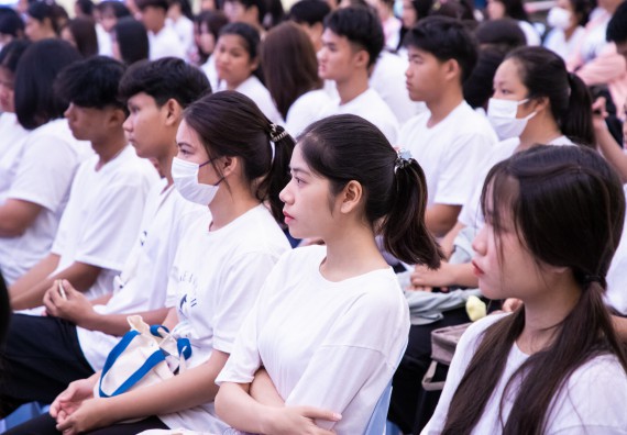 ภาพกิจกรรม  คณะวิทยาศาสตร์และเทคโนโลยี มหาวิทยาลัยราชภัฏกำแพงเพชร จัดกิจกรรมปฐมนิเทศนักศึกษาใหม่ ปีการศึกษา 2567