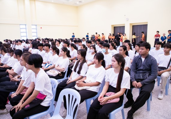 ภาพกิจกรรม  คณะวิทยาศาสตร์และเทคโนโลยี มหาวิทยาลัยราชภัฏกำแพงเพชร จัดกิจกรรมปฐมนิเทศนักศึกษาใหม่ ปีการศึกษา 2567