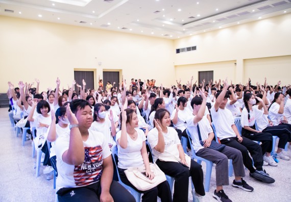 ภาพกิจกรรม  คณะวิทยาศาสตร์และเทคโนโลยี มหาวิทยาลัยราชภัฏกำแพงเพชร จัดกิจกรรมปฐมนิเทศนักศึกษาใหม่ ปีการศึกษา 2567