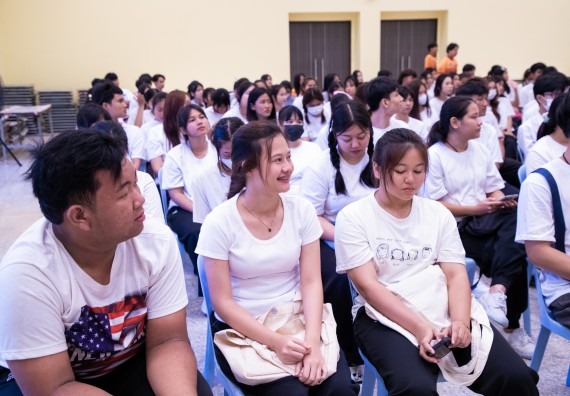 ภาพกิจกรรม  คณะวิทยาศาสตร์และเทคโนโลยี มหาวิทยาลัยราชภัฏกำแพงเพชร จัดกิจกรรมปฐมนิเทศนักศึกษาใหม่ ปีการศึกษา 2567