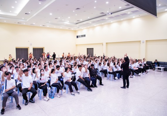 ภาพกิจกรรม  คณะวิทยาศาสตร์และเทคโนโลยี มหาวิทยาลัยราชภัฏกำแพงเพชร จัดกิจกรรมปฐมนิเทศนักศึกษาใหม่ ปีการศึกษา 2567