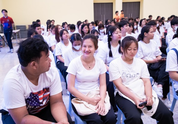 ภาพกิจกรรม  คณะวิทยาศาสตร์และเทคโนโลยี มหาวิทยาลัยราชภัฏกำแพงเพชร จัดกิจกรรมปฐมนิเทศนักศึกษาใหม่ ปีการศึกษา 2567