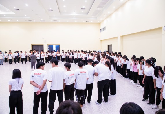 ภาพกิจกรรม  คณะวิทยาศาสตร์และเทคโนโลยี มหาวิทยาลัยราชภัฏกำแพงเพชร จัดกิจกรรมปฐมนิเทศนักศึกษาใหม่ ปีการศึกษา 2567