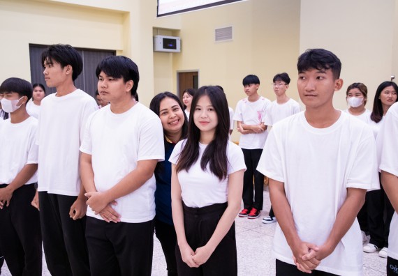 ภาพกิจกรรม  คณะวิทยาศาสตร์และเทคโนโลยี มหาวิทยาลัยราชภัฏกำแพงเพชร จัดกิจกรรมปฐมนิเทศนักศึกษาใหม่ ปีการศึกษา 2567