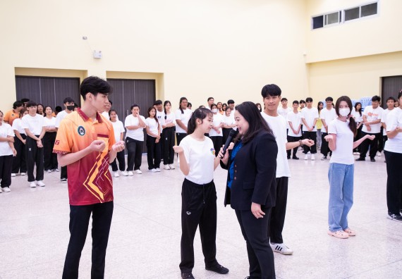 ภาพกิจกรรม  คณะวิทยาศาสตร์และเทคโนโลยี มหาวิทยาลัยราชภัฏกำแพงเพชร จัดกิจกรรมปฐมนิเทศนักศึกษาใหม่ ปีการศึกษา 2567