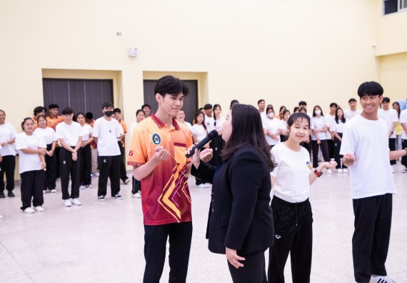 ภาพกิจกรรม  คณะวิทยาศาสตร์และเทคโนโลยี มหาวิทยาลัยราชภัฏกำแพงเพชร จัดกิจกรรมปฐมนิเทศนักศึกษาใหม่ ปีการศึกษา 2567