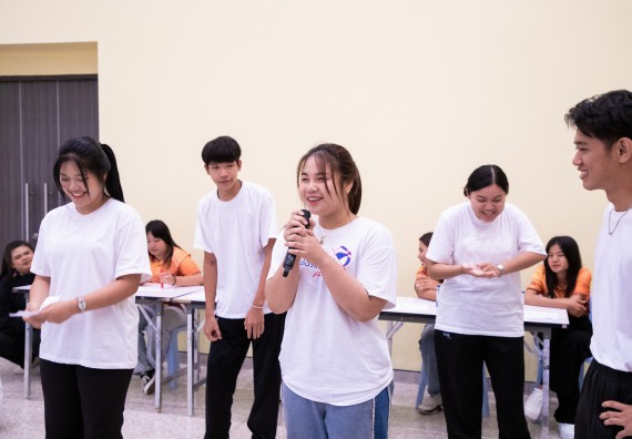 ภาพกิจกรรม  คณะวิทยาศาสตร์และเทคโนโลยี มหาวิทยาลัยราชภัฏกำแพงเพชร จัดกิจกรรมปฐมนิเทศนักศึกษาใหม่ ปีการศึกษา 2567