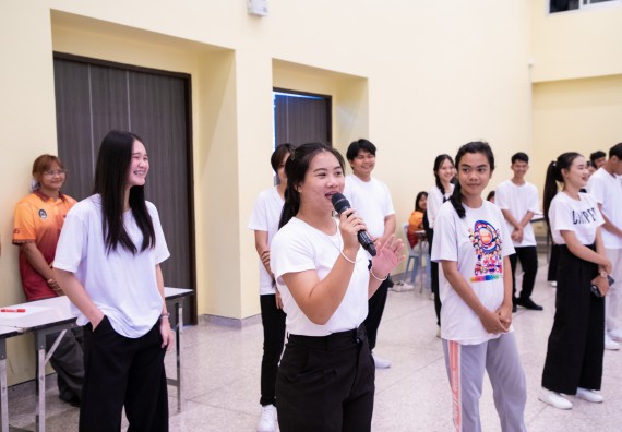 ภาพกิจกรรม  คณะวิทยาศาสตร์และเทคโนโลยี มหาวิทยาลัยราชภัฏกำแพงเพชร จัดกิจกรรมปฐมนิเทศนักศึกษาใหม่ ปีการศึกษา 2567