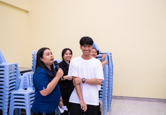 ภาพกิจกรรม  คณะวิทยาศาสตร์และเทคโนโลยี มหาวิทยาลัยราชภัฏกำแพงเพชร จัดกิจกรรมปฐมนิเทศนักศึกษาใหม่ ปีการศึกษา 2567