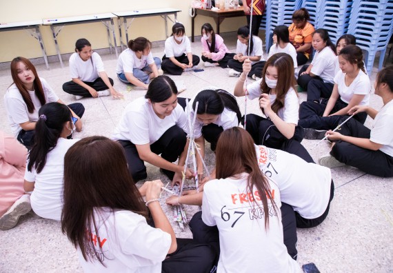 ภาพกิจกรรม  คณะวิทยาศาสตร์และเทคโนโลยี มหาวิทยาลัยราชภัฏกำแพงเพชร จัดกิจกรรมปฐมนิเทศนักศึกษาใหม่ ปีการศึกษา 2567