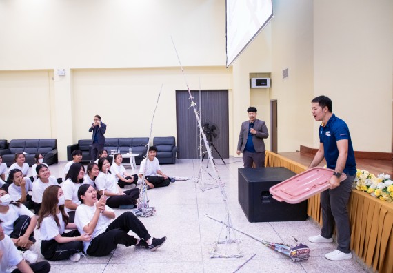 ภาพกิจกรรม  คณะวิทยาศาสตร์และเทคโนโลยี มหาวิทยาลัยราชภัฏกำแพงเพชร จัดกิจกรรมปฐมนิเทศนักศึกษาใหม่ ปีการศึกษา 2567