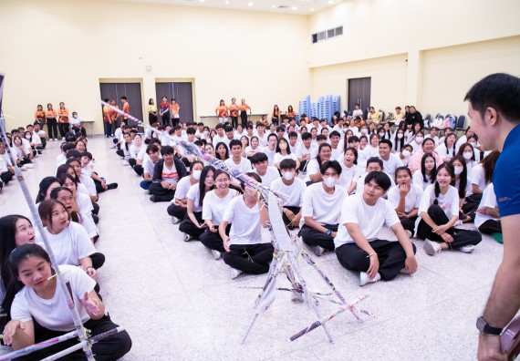 ภาพกิจกรรม  คณะวิทยาศาสตร์และเทคโนโลยี มหาวิทยาลัยราชภัฏกำแพงเพชร จัดกิจกรรมปฐมนิเทศนักศึกษาใหม่ ปีการศึกษา 2567