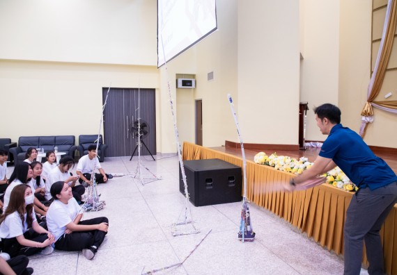 ภาพกิจกรรม  คณะวิทยาศาสตร์และเทคโนโลยี มหาวิทยาลัยราชภัฏกำแพงเพชร จัดกิจกรรมปฐมนิเทศนักศึกษาใหม่ ปีการศึกษา 2567