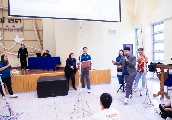 ภาพกิจกรรม  คณะวิทยาศาสตร์และเทคโนโลยี มหาวิทยาลัยราชภัฏกำแพงเพชร จัดกิจกรรมปฐมนิเทศนักศึกษาใหม่ ปีการศึกษา 2567