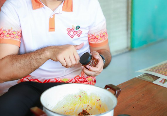 ภาพกิจกรรม  คณะวิทยาศาสตร์และเทคโนโลยี จัดกิจกรรมพัฒนาบรรจุภัณฑ์น้ำพริกโบราณ