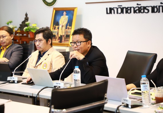 ภาพกิจกรรม  คณะวิทยาศาสตร์และเทคโนโลยี จัดประชุมอาจารย์และบุคลากรคณะวิทยาศาสตร์และเทคโนโลยี ภาคเรียนที่ 1 ปีการศึกษา 2567