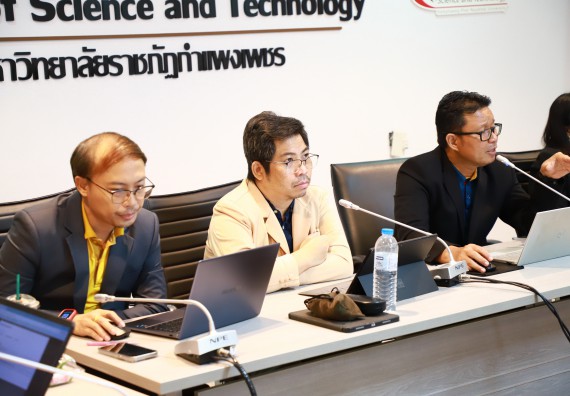 ภาพกิจกรรม  คณะวิทยาศาสตร์และเทคโนโลยี จัดประชุมอาจารย์และบุคลากรคณะวิทยาศาสตร์และเทคโนโลยี ภาคเรียนที่ 1 ปีการศึกษา 2567