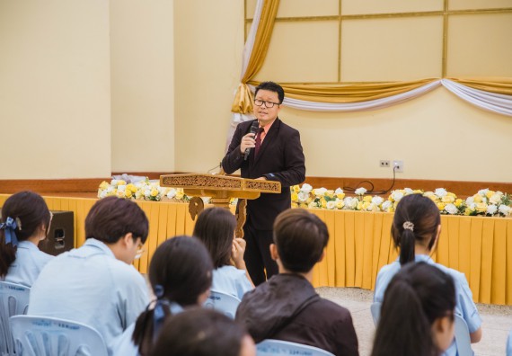 ภาพกิจกรรม   คณะวิทยาศาสตร์และเทคโนโลยี มหาวิทยาลัยราชภัฏกำแพงเพชร ร่วมกับโรงเรียนตากพิทยาคม กำหนดจัดกิจกรรมสร้างเสริมทักษะกระบวนการทางวิทยาศาสตร์สู่มาตรฐานสากล