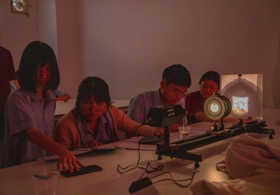 ภาพกิจกรรม   คณะวิทยาศาสตร์และเทคโนโลยี มหาวิทยาลัยราชภัฏกำแพงเพชร ร่วมกับโรงเรียนตากพิทยาคม กำหนดจัดกิจกรรมสร้างเสริมทักษะกระบวนการทางวิทยาศาสตร์สู่มาตรฐานสากล