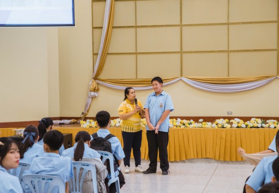 ภาพกิจกรรม   คณะวิทยาศาสตร์และเทคโนโลยี มหาวิทยาลัยราชภัฏกำแพงเพชร ร่วมกับโรงเรียนตากพิทยาคม กำหนดจัดกิจกรรมสร้างเสริมทักษะกระบวนการทางวิทยาศาสตร์สู่มาตรฐานสากล