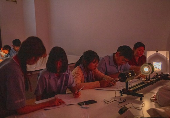 ภาพกิจกรรม   คณะวิทยาศาสตร์และเทคโนโลยี มหาวิทยาลัยราชภัฏกำแพงเพชร ร่วมกับโรงเรียนตากพิทยาคม กำหนดจัดกิจกรรมสร้างเสริมทักษะกระบวนการทางวิทยาศาสตร์สู่มาตรฐานสากล