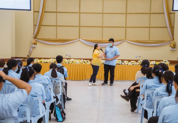 ภาพกิจกรรม   คณะวิทยาศาสตร์และเทคโนโลยี มหาวิทยาลัยราชภัฏกำแพงเพชร ร่วมกับโรงเรียนตากพิทยาคม กำหนดจัดกิจกรรมสร้างเสริมทักษะกระบวนการทางวิทยาศาสตร์สู่มาตรฐานสากล