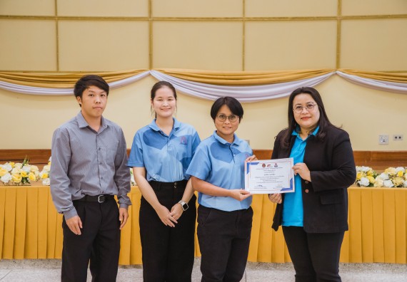 ภาพกิจกรรม   คณะวิทยาศาสตร์และเทคโนโลยี มหาวิทยาลัยราชภัฏกำแพงเพชร ร่วมกับโรงเรียนตากพิทยาคม กำหนดจัดกิจกรรมสร้างเสริมทักษะกระบวนการทางวิทยาศาสตร์สู่มาตรฐานสากล