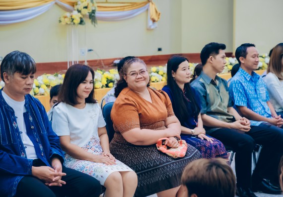 ภาพกิจกรรม  คณะวิทยาศาสตร์และเทคโนโลยี จัดกิจกรรมไหว้ครูคณะวิทยาศาสตร์และเทคโนโลยี ประจำปีการศึกษา 2567