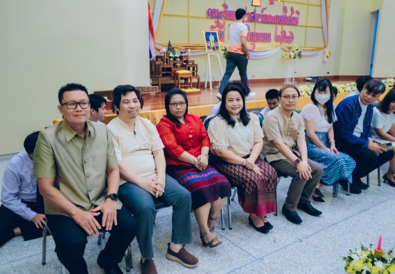 ภาพกิจกรรม  คณะวิทยาศาสตร์และเทคโนโลยี จัดกิจกรรมไหว้ครูคณะวิทยาศาสตร์และเทคโนโลยี ประจำปีการศึกษา 2567