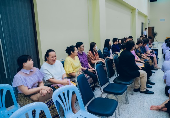 ภาพกิจกรรม  คณะวิทยาศาสตร์และเทคโนโลยี จัดกิจกรรมไหว้ครูคณะวิทยาศาสตร์และเทคโนโลยี ประจำปีการศึกษา 2567