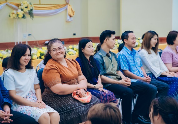 ภาพกิจกรรม  คณะวิทยาศาสตร์และเทคโนโลยี จัดกิจกรรมไหว้ครูคณะวิทยาศาสตร์และเทคโนโลยี ประจำปีการศึกษา 2567