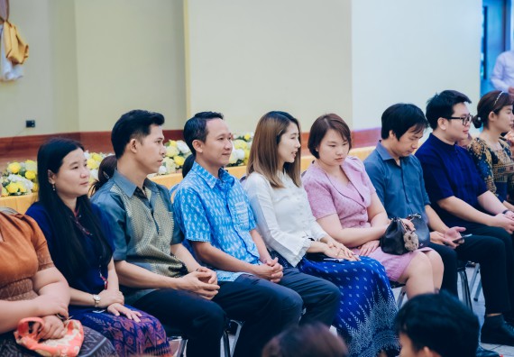 ภาพกิจกรรม  คณะวิทยาศาสตร์และเทคโนโลยี จัดกิจกรรมไหว้ครูคณะวิทยาศาสตร์และเทคโนโลยี ประจำปีการศึกษา 2567