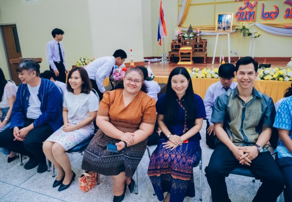 ภาพกิจกรรม  คณะวิทยาศาสตร์และเทคโนโลยี จัดกิจกรรมไหว้ครูคณะวิทยาศาสตร์และเทคโนโลยี ประจำปีการศึกษา 2567