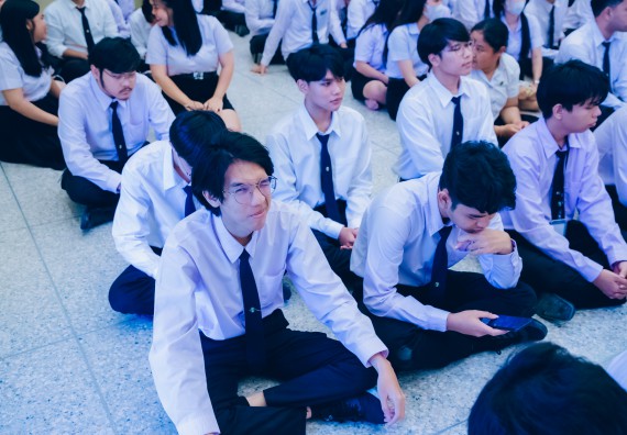 ภาพกิจกรรม  คณะวิทยาศาสตร์และเทคโนโลยี จัดกิจกรรมไหว้ครูคณะวิทยาศาสตร์และเทคโนโลยี ประจำปีการศึกษา 2567