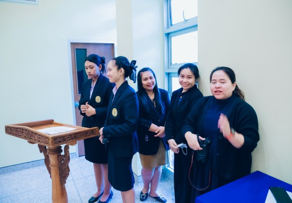 ภาพกิจกรรม  คณะวิทยาศาสตร์และเทคโนโลยี จัดกิจกรรมไหว้ครูคณะวิทยาศาสตร์และเทคโนโลยี ประจำปีการศึกษา 2567