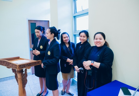 ภาพกิจกรรม  คณะวิทยาศาสตร์และเทคโนโลยี จัดกิจกรรมไหว้ครูคณะวิทยาศาสตร์และเทคโนโลยี ประจำปีการศึกษา 2567