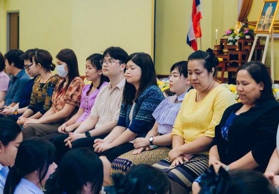 ภาพกิจกรรม  คณะวิทยาศาสตร์และเทคโนโลยี จัดกิจกรรมไหว้ครูคณะวิทยาศาสตร์และเทคโนโลยี ประจำปีการศึกษา 2567