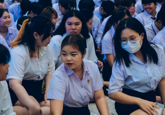 ภาพกิจกรรม  คณะวิทยาศาสตร์และเทคโนโลยี จัดกิจกรรมไหว้ครูคณะวิทยาศาสตร์และเทคโนโลยี ประจำปีการศึกษา 2567