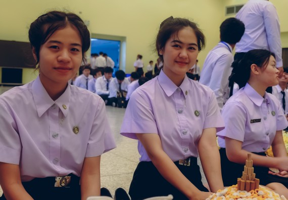 ภาพกิจกรรม  คณะวิทยาศาสตร์และเทคโนโลยี จัดกิจกรรมไหว้ครูคณะวิทยาศาสตร์และเทคโนโลยี ประจำปีการศึกษา 2567