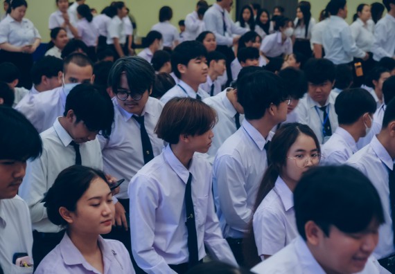 ภาพกิจกรรม  คณะวิทยาศาสตร์และเทคโนโลยี จัดกิจกรรมไหว้ครูคณะวิทยาศาสตร์และเทคโนโลยี ประจำปีการศึกษา 2567