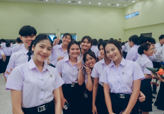 ภาพกิจกรรม  คณะวิทยาศาสตร์และเทคโนโลยี จัดกิจกรรมไหว้ครูคณะวิทยาศาสตร์และเทคโนโลยี ประจำปีการศึกษา 2567